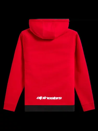 Jaqueta Moletom Alpinestars Parallel Vermelho Preto