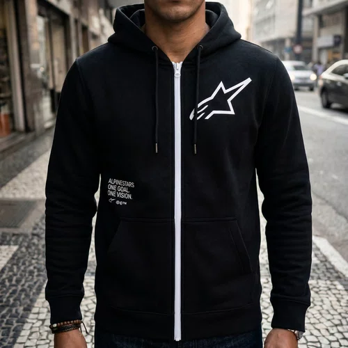 Jaqueta Moletom Alpinestars Transverse Preto