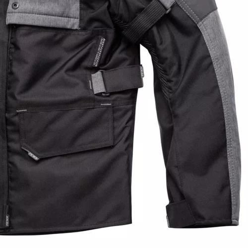 Jaqueta Moto Feminina Texx Armor Lady Impermeável Preta Cinza
