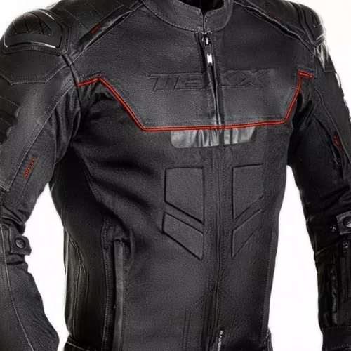 Jaqueta Motociclista Texx Falcon V2 Couro E Cordura