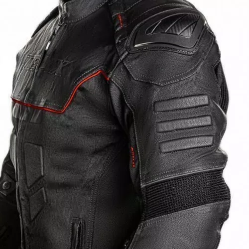 Jaqueta Motociclista Texx Falcon V2 Couro E Cordura