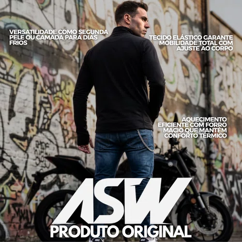 Jaqueta Termica ASW Midlayer Preta