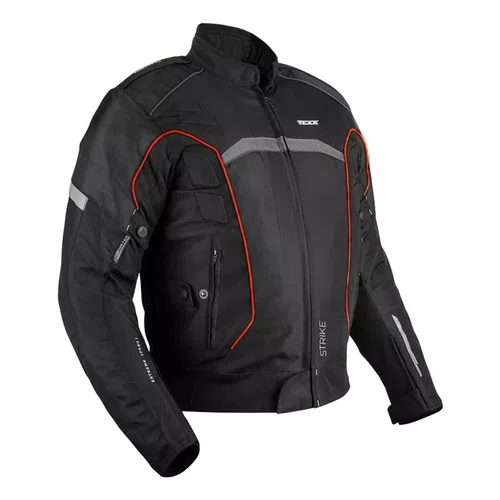 Jaqueta Texx New Strike V2 Masculino Preta vermelha