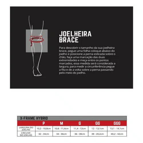 Joelheira Leatt Brace C Frame Hybrid