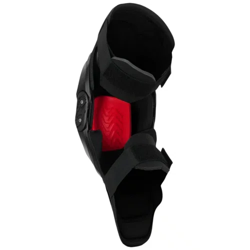 Joelheira Motocross Alpinestars SX 1 Plasma Preto Vermelho