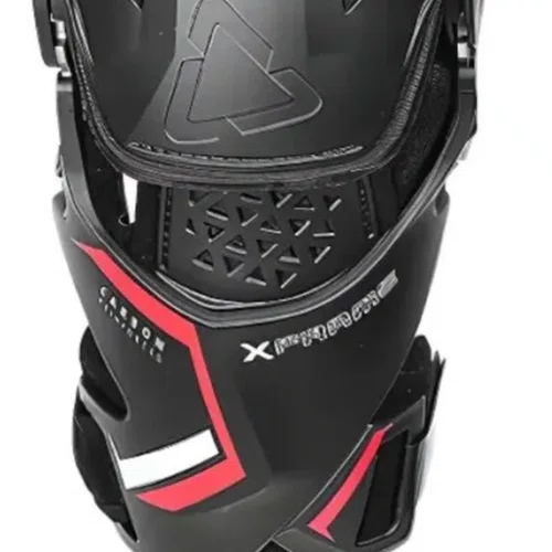Joelheira Motocross Off Road Leatt X Frame Preta Original Premium