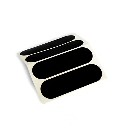 Kit Adesivos Refletivo Capacete Polivisor Preto