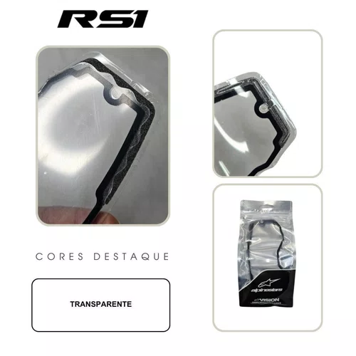 Lente Oculos Motocross Alpinestars Vision 8-5-3 Dupla Cris