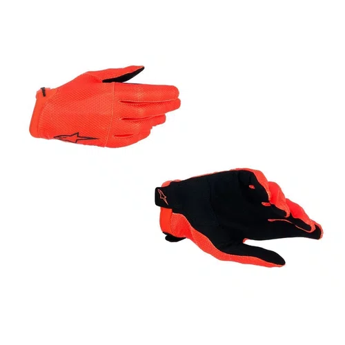 Luva Alpinestars A Aria Laranja Original Premium Touch Orange