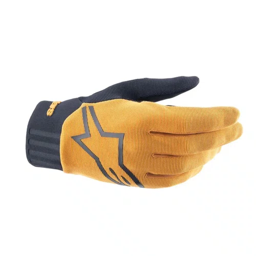 Luva Alpinestars A Dura Amarelo Gold