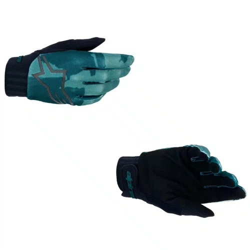 Luva Alpinestars A Dura Verde Camo Original Premium Touch