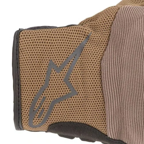 Luva Alpinestars Copper Marrom Curta Ventilada Urbana Dia a dia