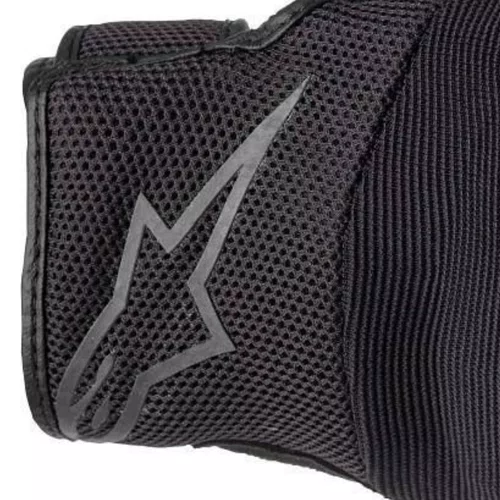 Luva Alpinestars Copper Preto Dia a dia Leve Ventilada Urbana Camurça