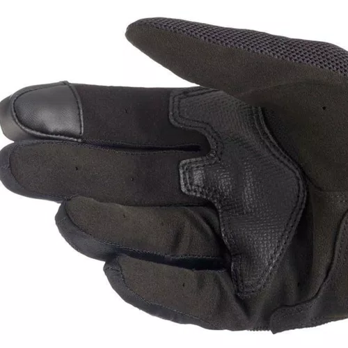 Luva Alpinestars Copper Preto Dia a dia Leve Ventilada Urbana Camurça