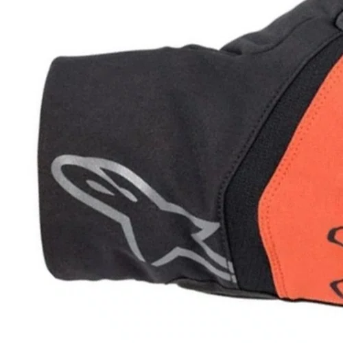 Luva Alpinestars Hyde Xt Drystar Xf Impermeável Laranja