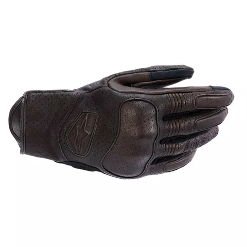 Luva Alpinestars Mustang V3 Marrom Preta
