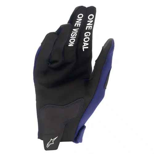 Luva Alpinestars Radar 24 Azul Marinho Branco Ajuste Perfeito