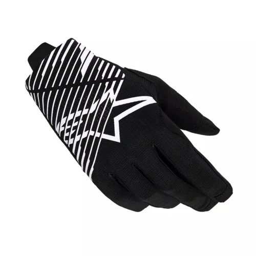 Luva Alpinestars Radar Pro 25 Preta Branca