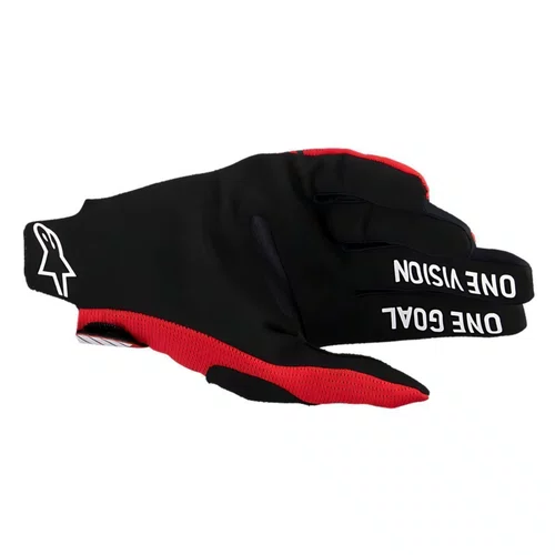 Luva Alpinestars Radar Pro 25 Vermelho Bright Original Premium