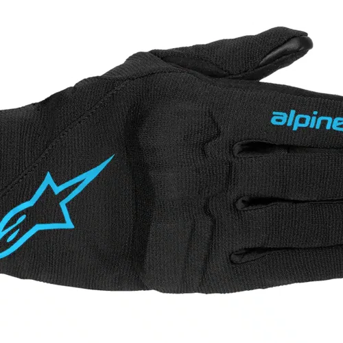 Luva Alpinestars Reef Women V2 cor Preta Azul Premium Original