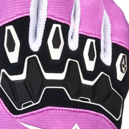 Luva Alpinestars Stella Full Bore V2 Roxa Branca Preta