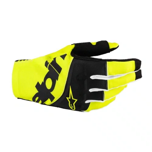 Luva Alpinestars TechStar 25 Preta Amarela