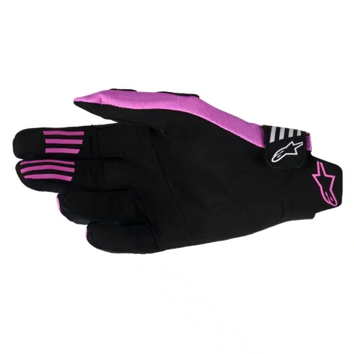 Luva Alpinestars TechStar 25 Preta Cinza Roxa