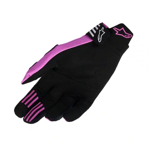 Luva Alpinestars TechStar 25 Preta Cinza Roxa