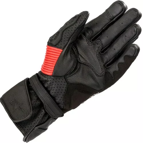 Luva Alpinestars Twin Ring Preto Vermelho