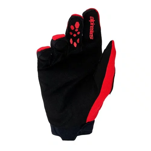 Luva Alpinestars Youth Kids Full bore V2 Vermelho Preto