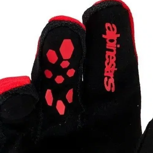 Luva Alpinestars Youth Kids Full bore V2 Vermelho Preto