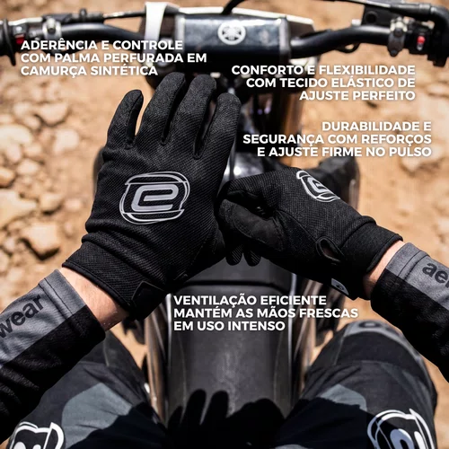 Luva ASW Image Icon Preta