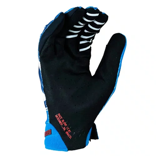 Luva ASW Race 2.0 Evade Preta Azul Black Blue Premium Original