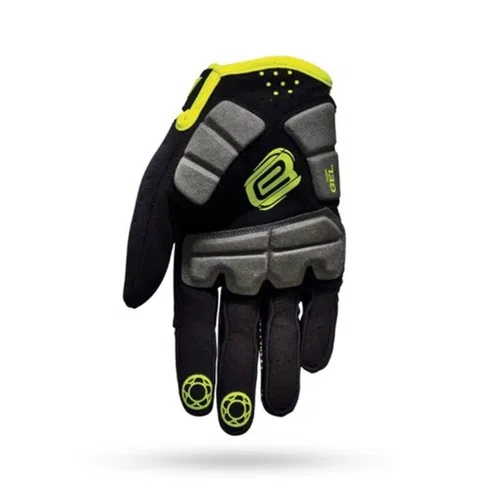 Luva Ciclismo Bike Asw Active Amarelo Fluo Preta