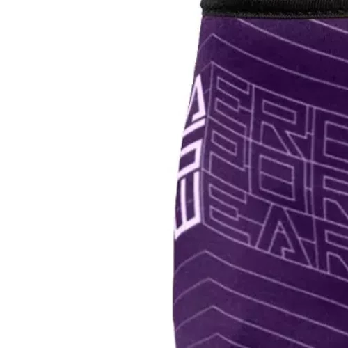 Luva Ciclismo Bike Asw Flex Edge Feminina Roxo Original Premium