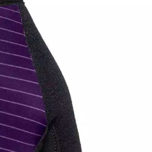 Luva Ciclismo Bike Asw Flex Edge Feminina Roxo Original Premium