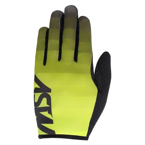 Luva Ciclismo Bike Asw Flex Simmer Amarela Urbana Premium