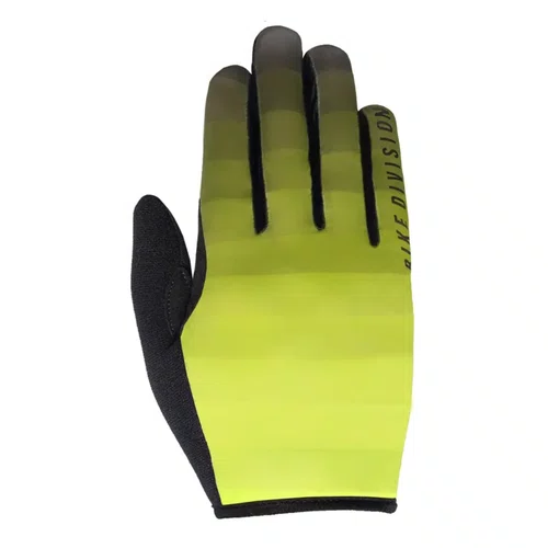 Luva Ciclismo Bike Asw Flex Simmer Amarela Urbana Premium