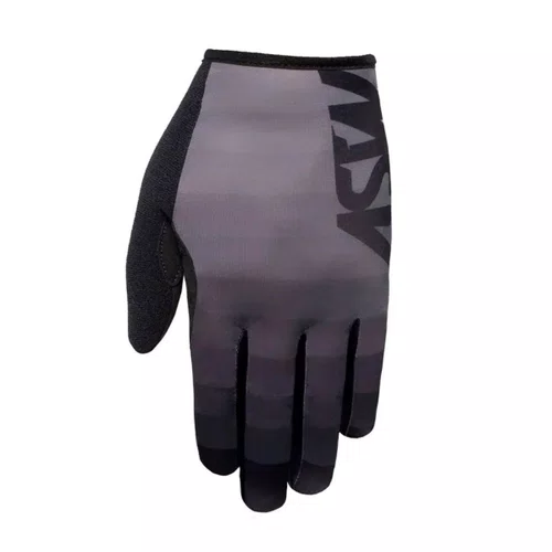 Luva Ciclismo Bike Asw Flex Simmer Cinza Original Premium