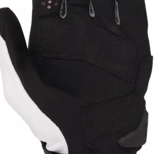 Luva Motociclista Alpinestars Chrome Womens Branca Borgonha