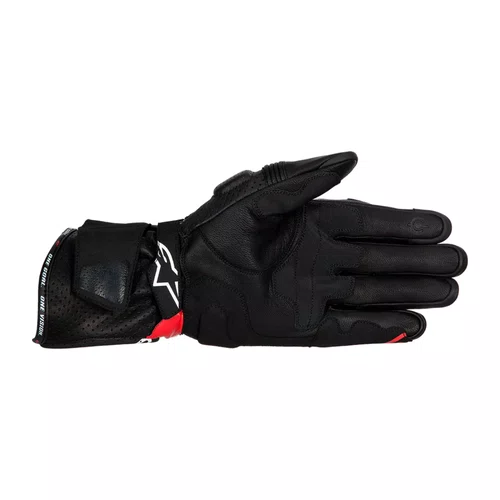 Luva Motociclista Alpinestars SP 3 Preta Vermelha Branca