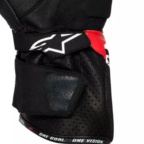 Luva Motociclista Alpinestars SP 3 Preta Vermelha Branca