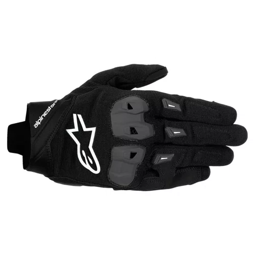 Luva Motociclista Alpinestars SP X 1 Preta Branca