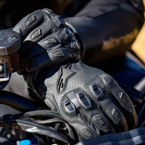 Luva Motociclista Alpinestars SP X 1 Preta Preta