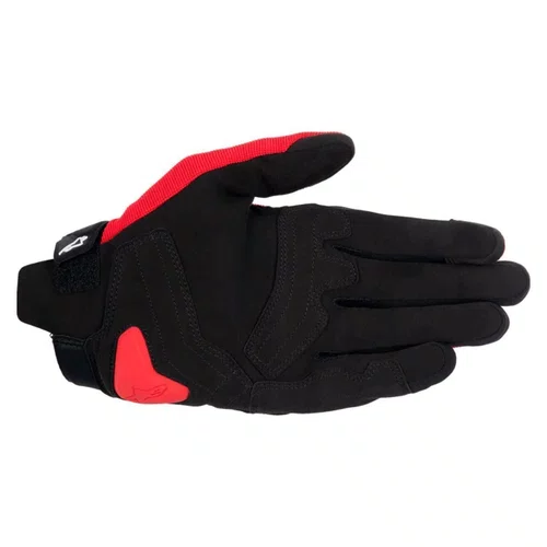Luva Motociclista Alpinestars SP X 1 Vermelha Bright Preta Branca