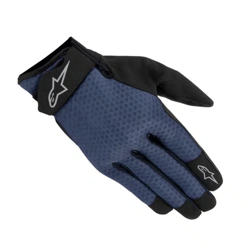 Luva Motociclista Alpinestars Stated Air Azul Escuro Preto