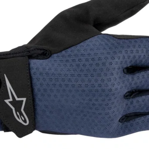 Luva Motociclista Alpinestars Stated Air Azul Escuro Preto