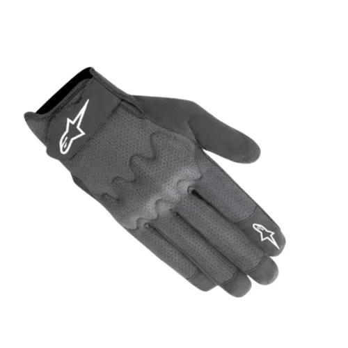 Luva Motociclista Alpinestars Stated Air Preto Prata Original