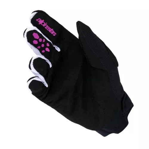 Luva Motociclista Off Road Alpinestars Full Bore V2 Roxa Preta