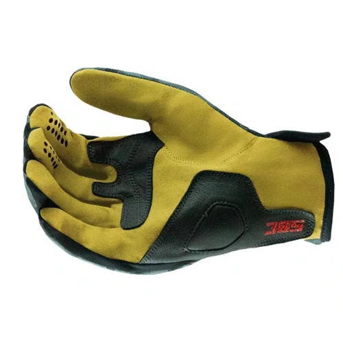 Luva Motociclista Urbana ASW 365 Preta Branca Marrom